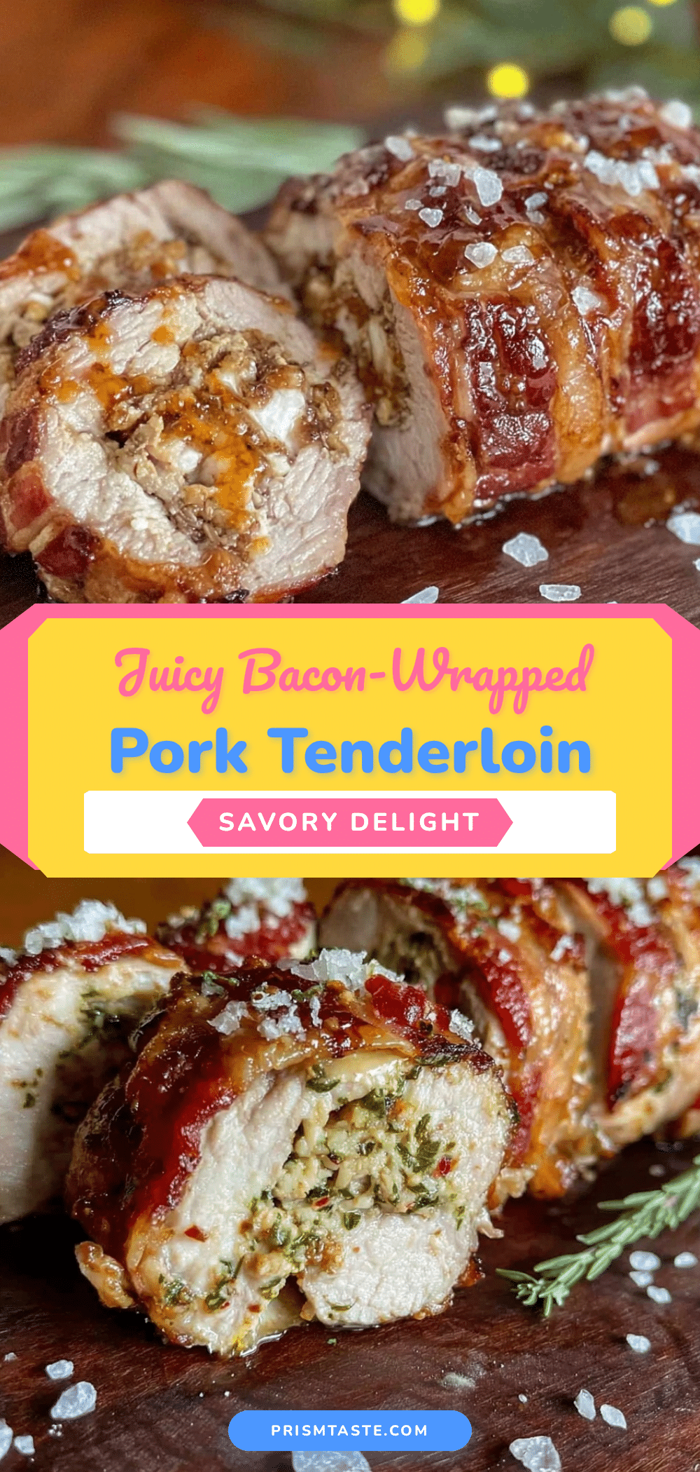 bacon-wrapped stuffed pork tenderloin recipe