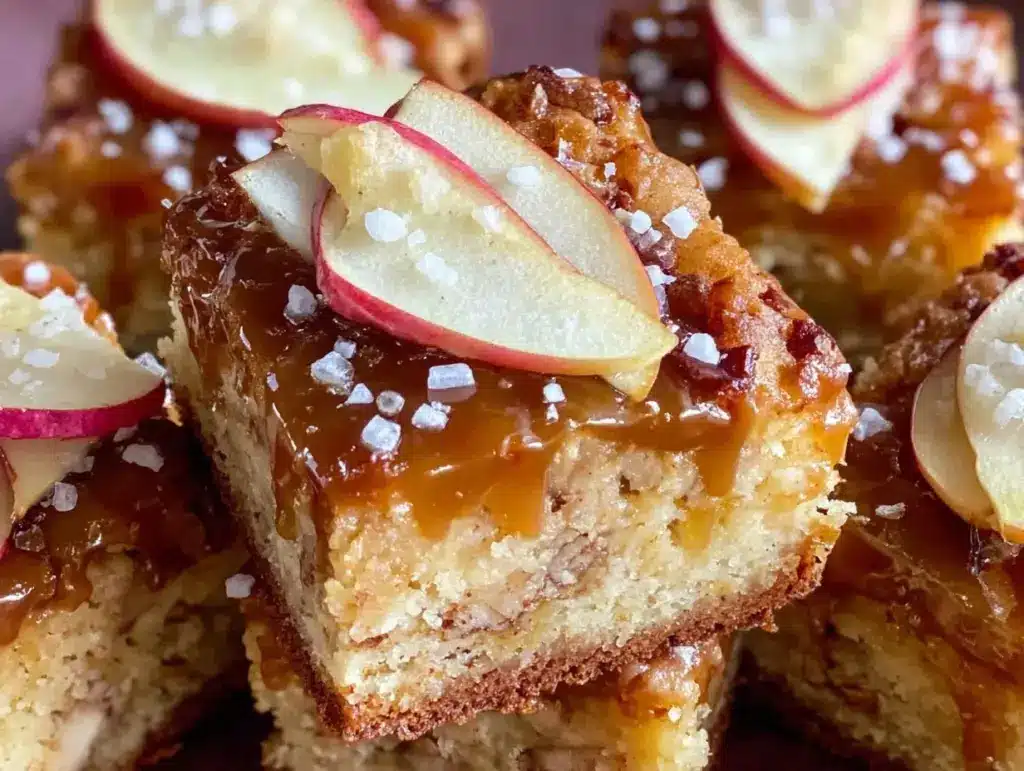 brown butter apple cinnamon sheet cake - featured image