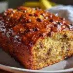 brown butter banana bread - featured image