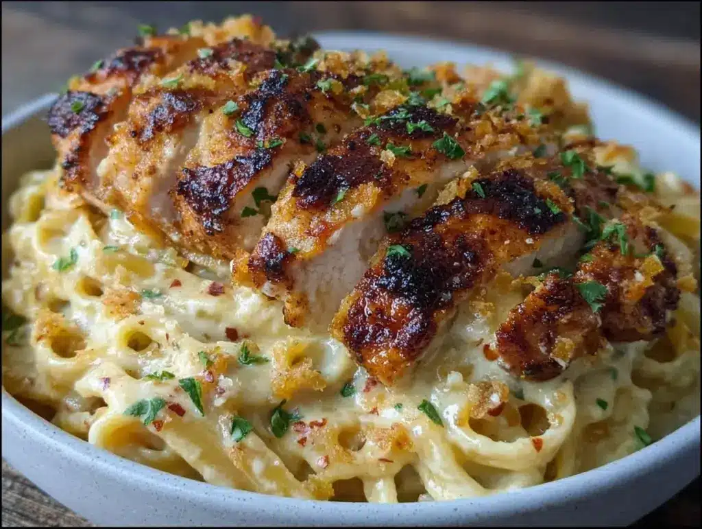 Cajun Chicken Alfredo Pasta - featured image
