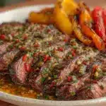 chimichurri flank steak - featured image