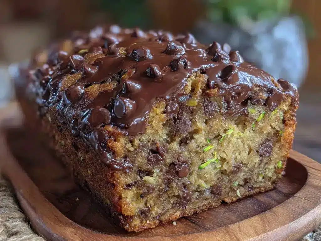 chocolate chip zucchini bread - featured image