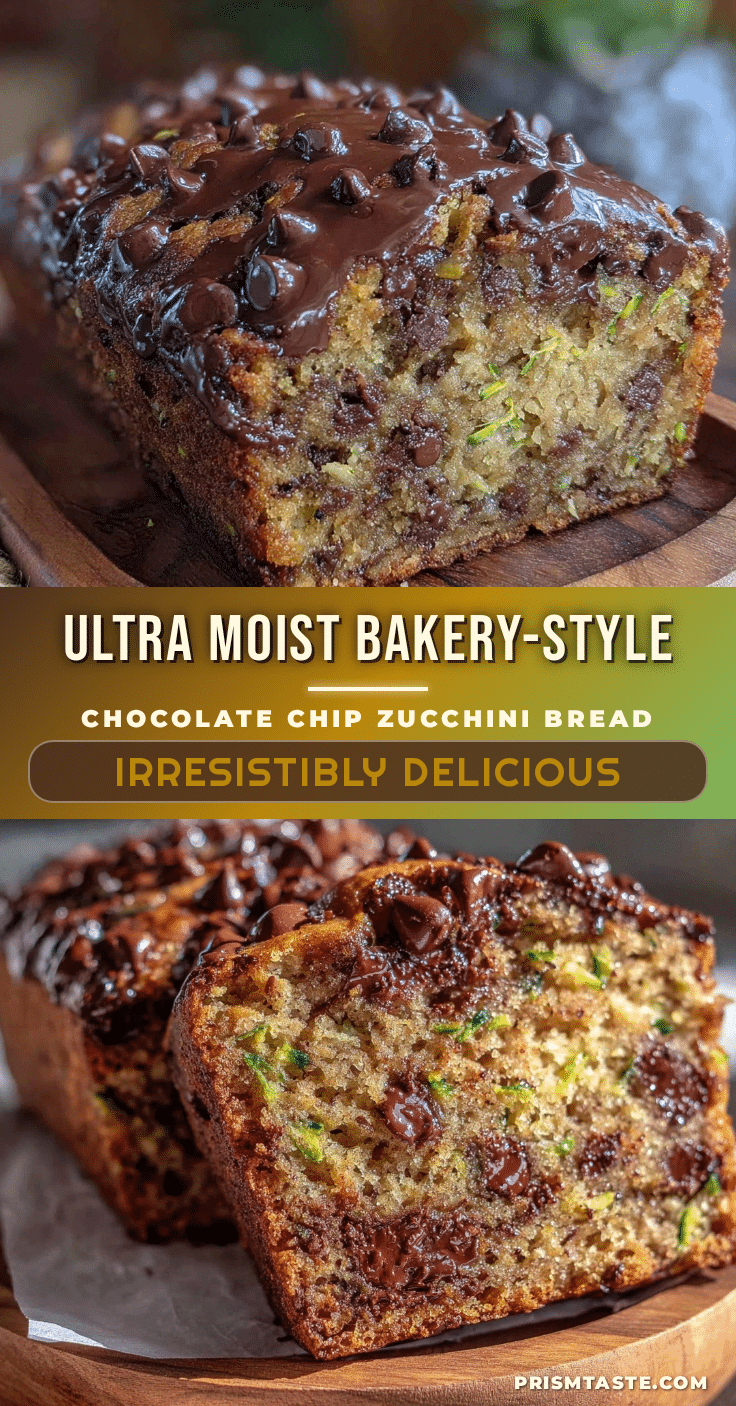 chocolate chip zucchini bread recipe