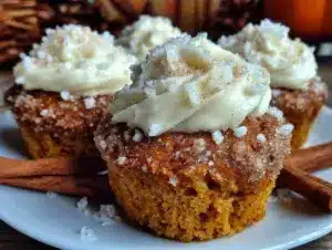 cinnamon sugar pumpkin muffins - featured image