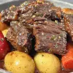 cozy crockpot beef stew - featured image