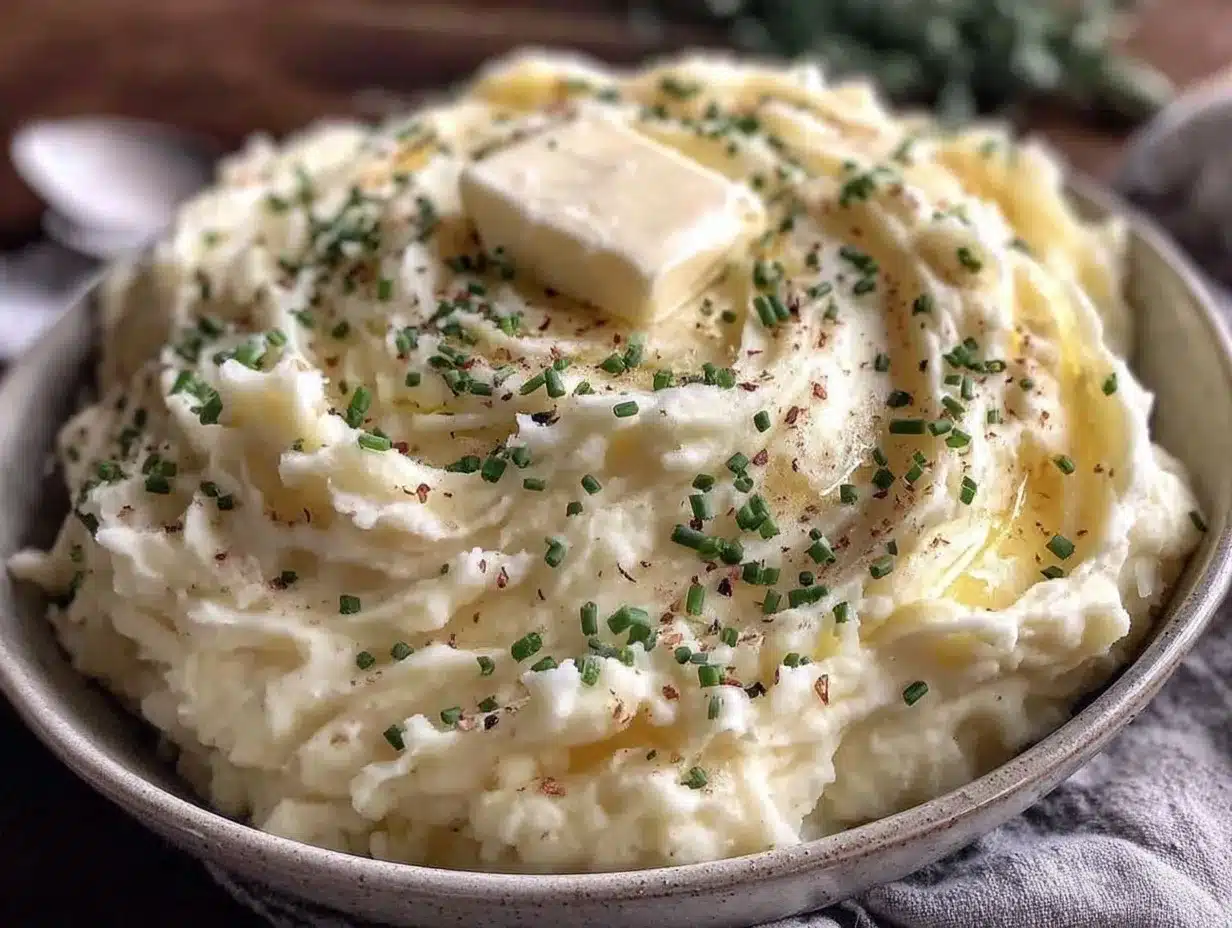 creamy garlic mashed potatoes preparation steps