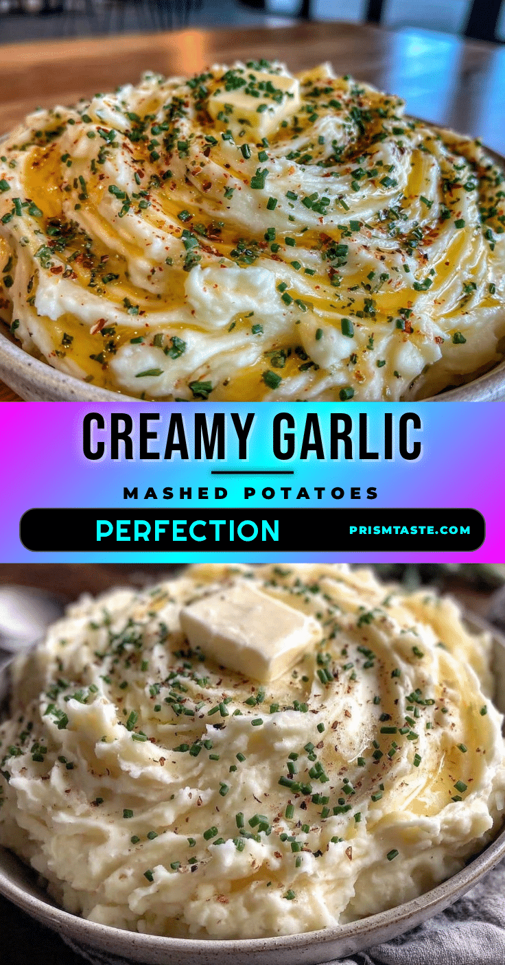 creamy garlic mashed potatoes recipe