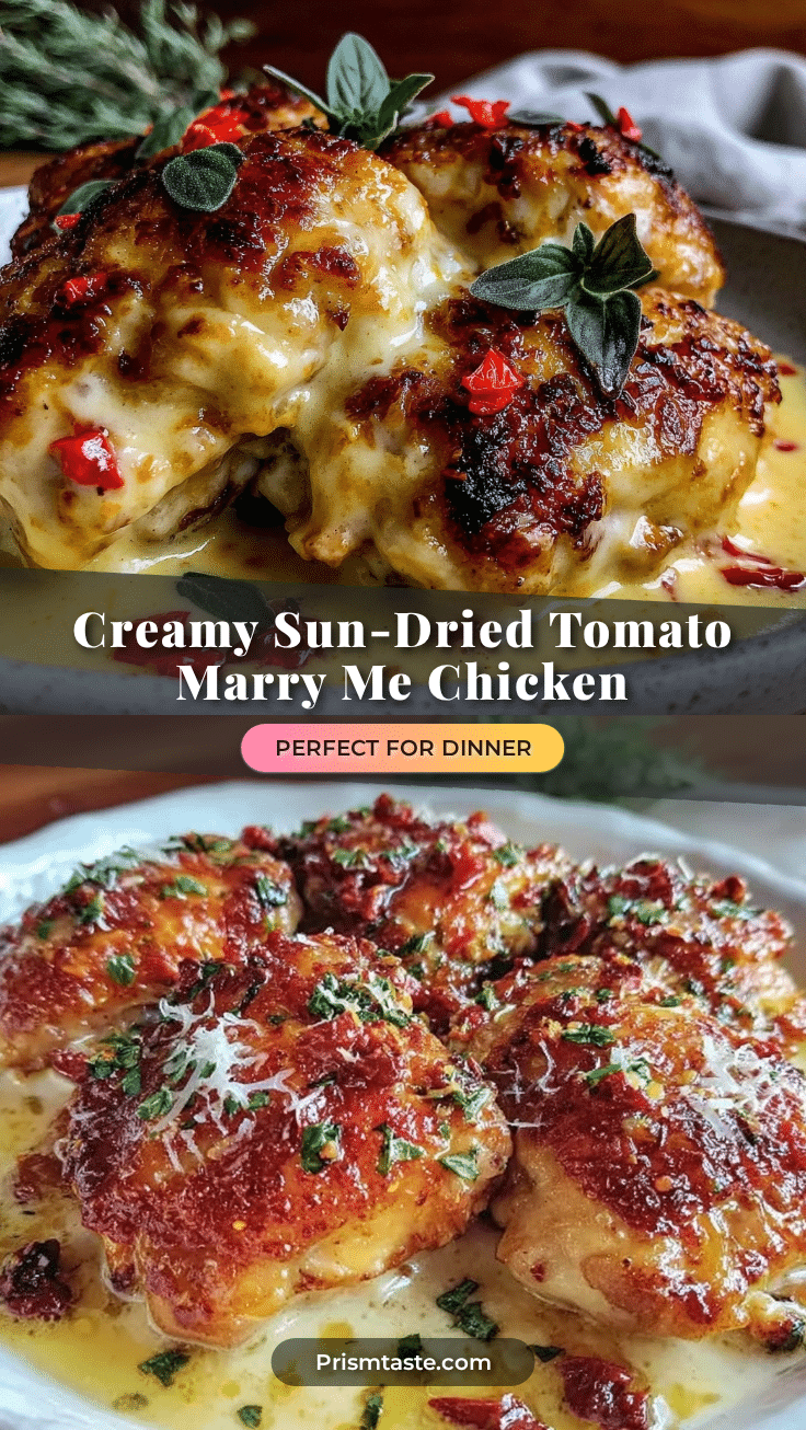 creamy Marry Me chicken thighs recipe