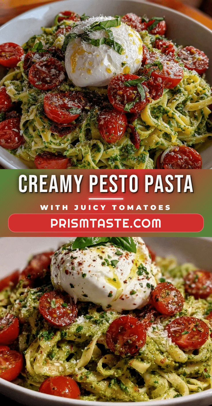 creamy pesto pasta recipe