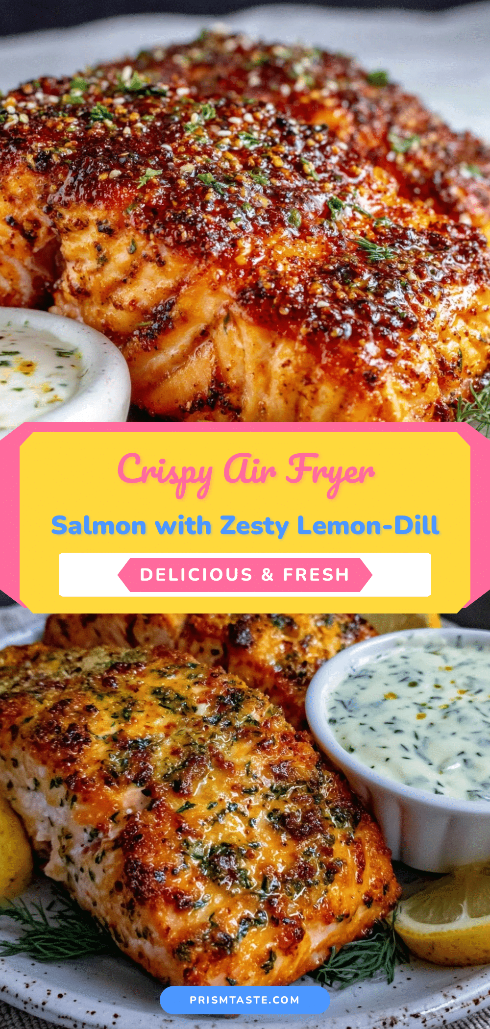 crispy air fryer salmon recipe