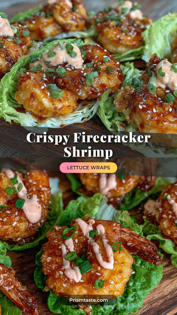 crispy firecracker shrimp lettuce wraps recipe