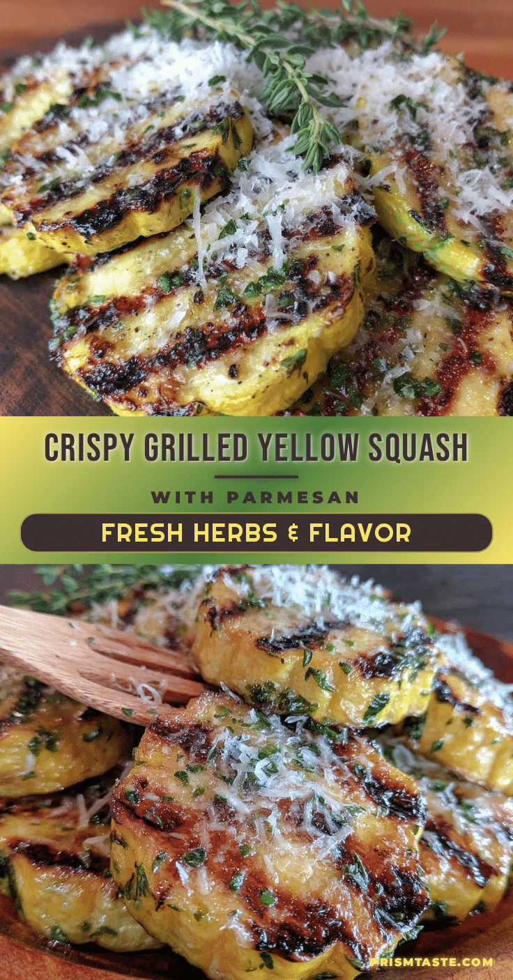crispy grilled yellow squash recipe