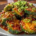 crispy smashed cucumber salad - featured image