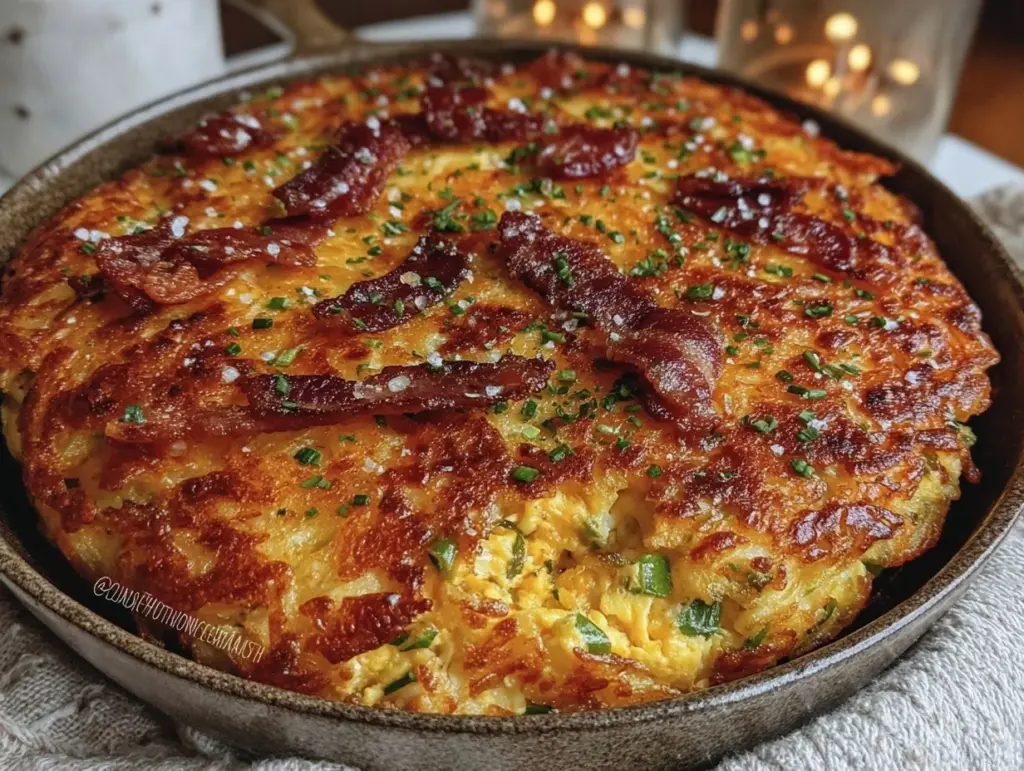 crispy ultimate breakfast skillet - featured image