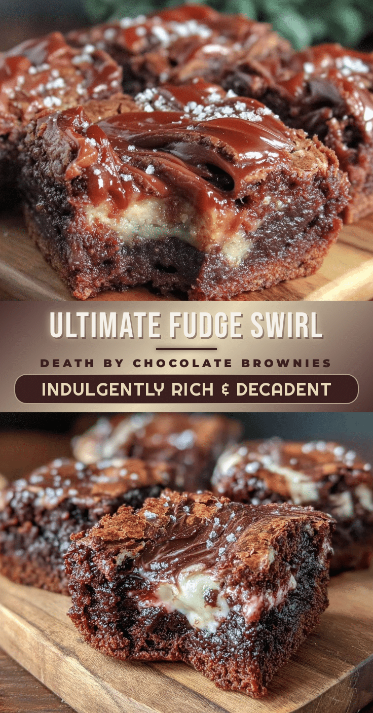 Decadent Death by Chocolate Brownies recipe