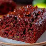 double chocolate chip zucchini bread - featured image