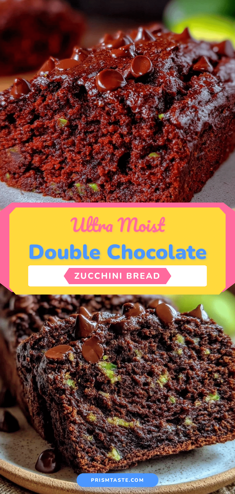 double chocolate chip zucchini bread recipe