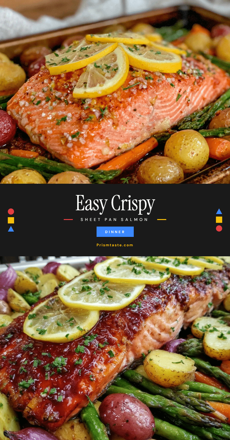 easy crispy sheet pan salmon recipe