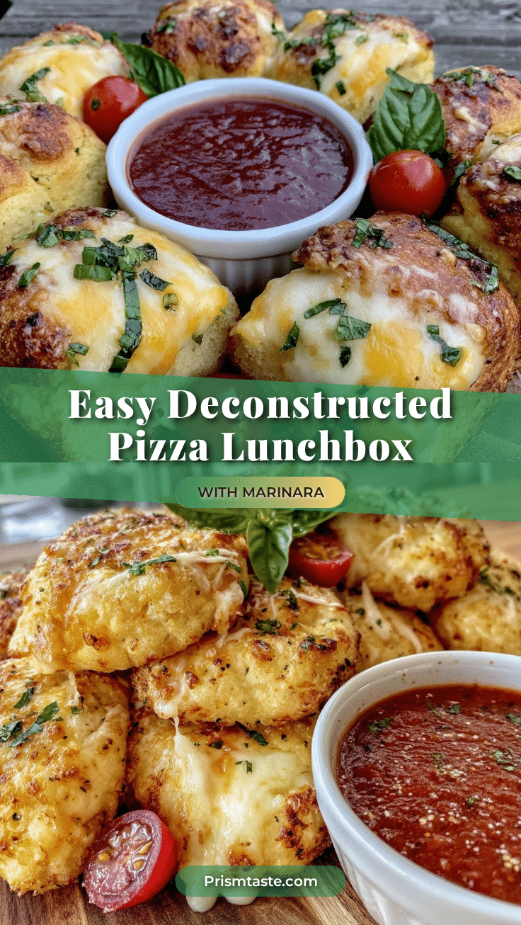 Easy Deconstructed Pizza Lunchbox recipe