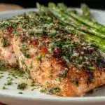 easy lemon herb salmon - featured image