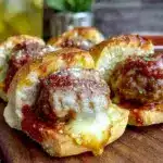 easy mini meatball subs recipe - featured image