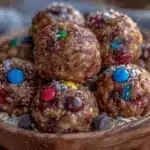 Easy No-Bake Monster Cookie Energy Bites - featured image