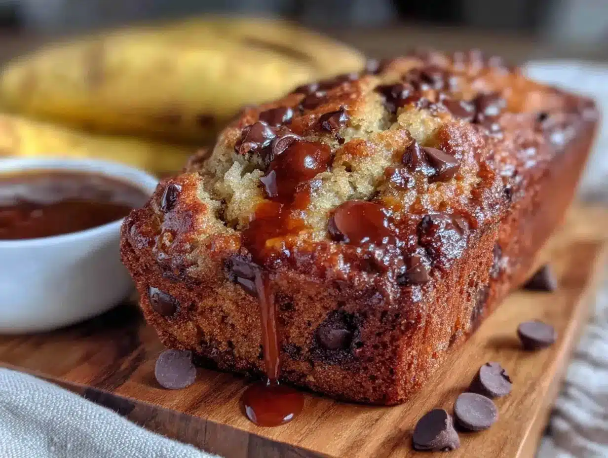 easy one-bowl banana bread preparation steps