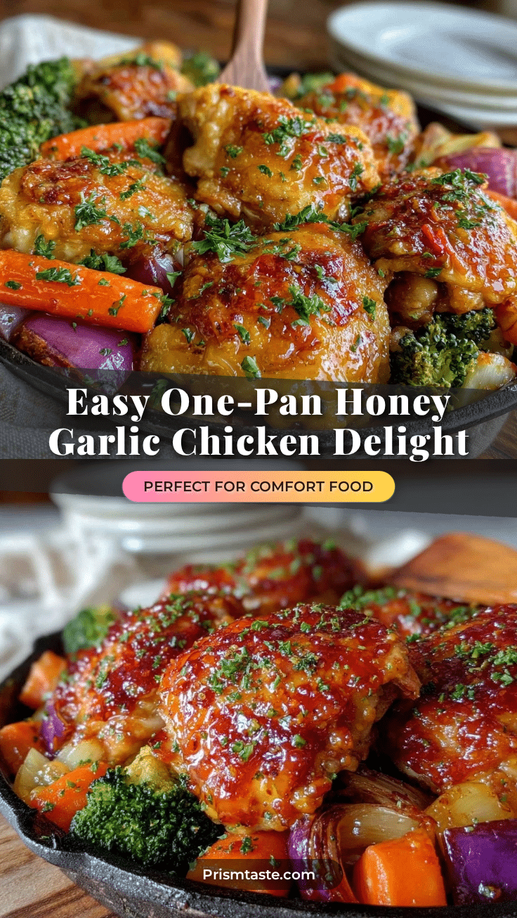 easy one-pan honey garlic chicken recipe