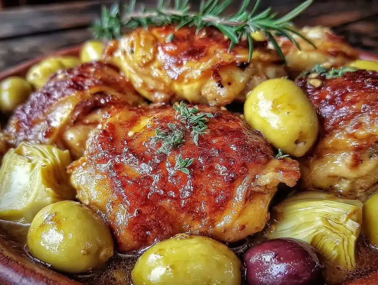 easy one-pan mediterranean chicken preparation steps