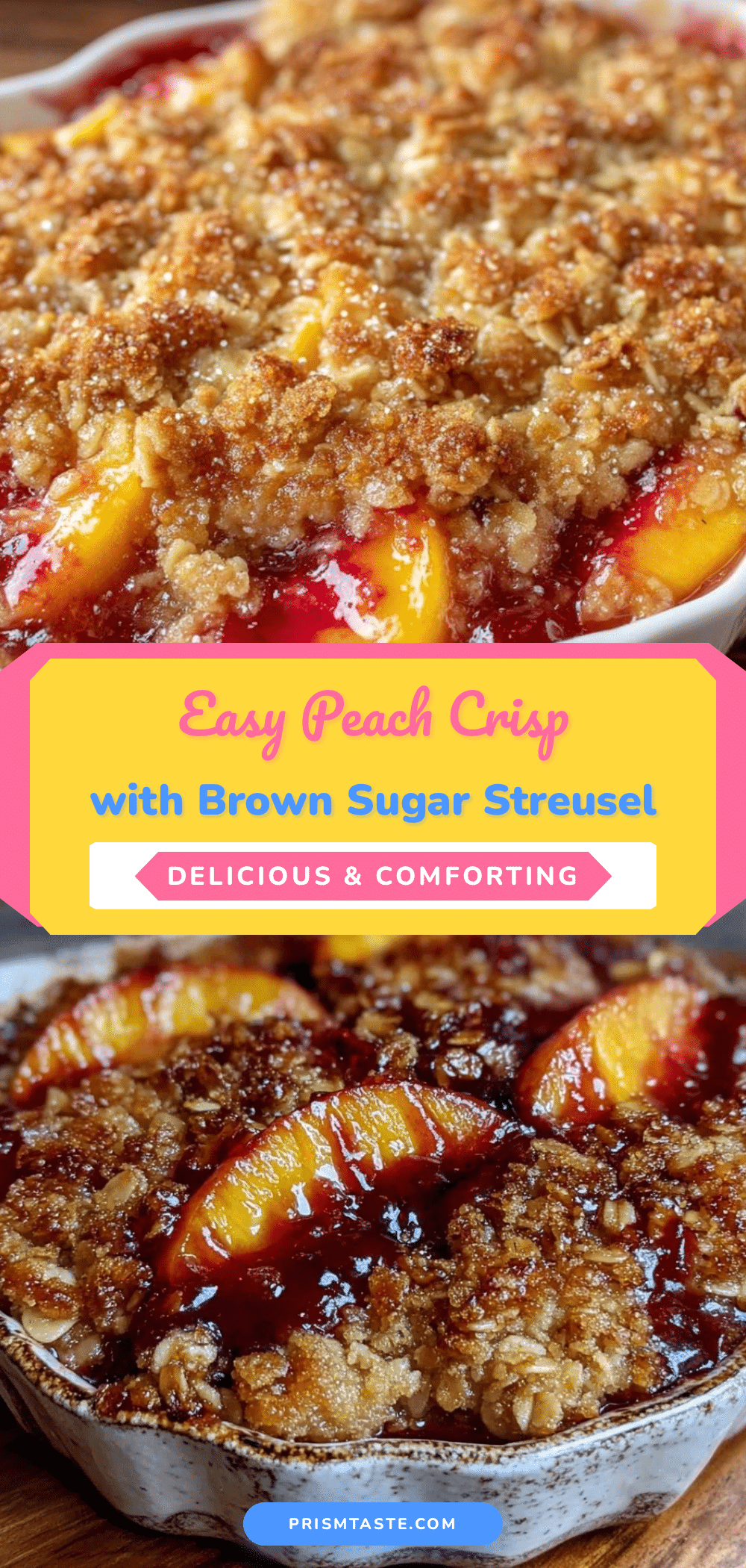 easy peach crisp recipe recipe