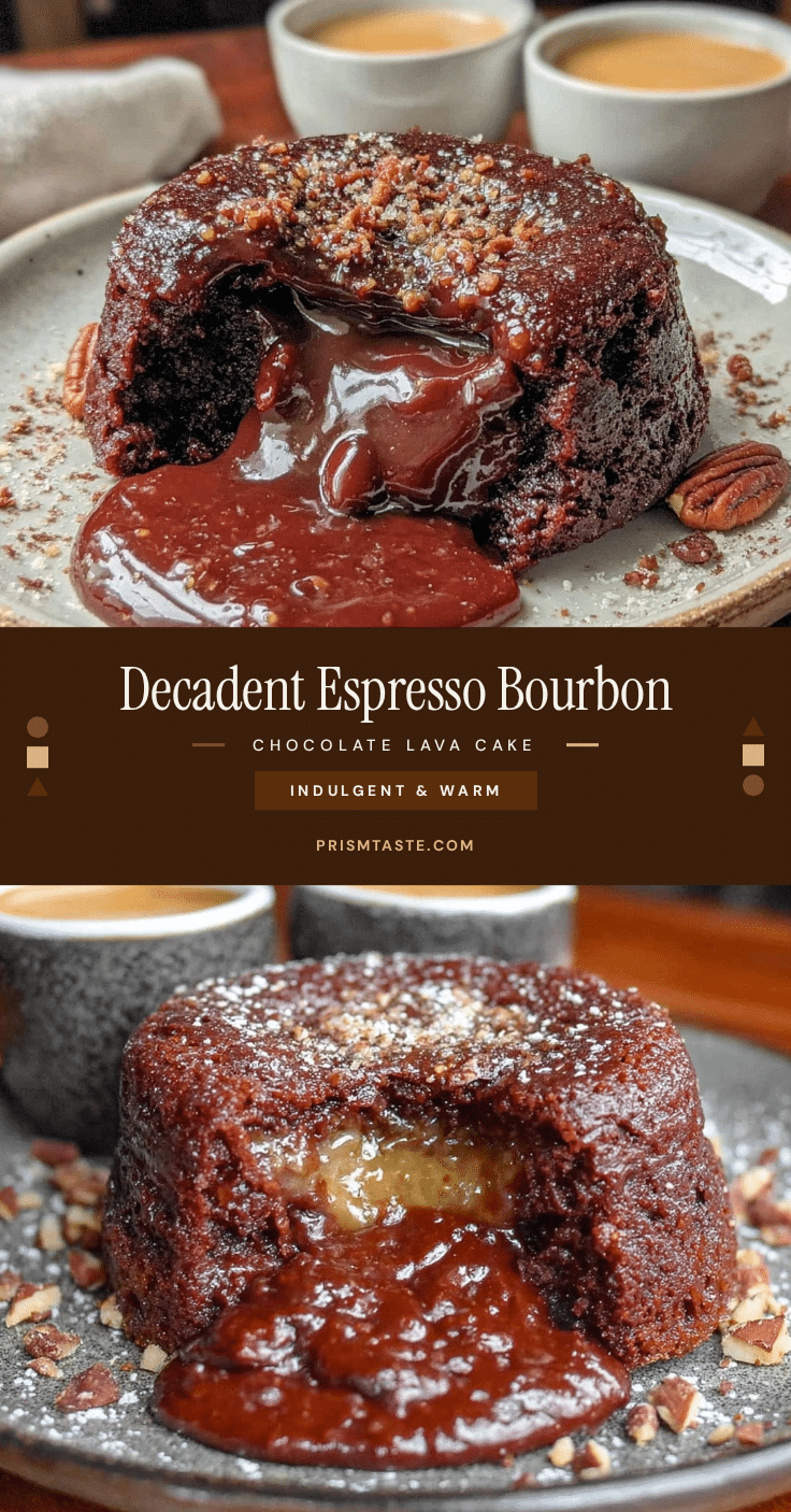 espresso bourbon chocolate lava cake recipe