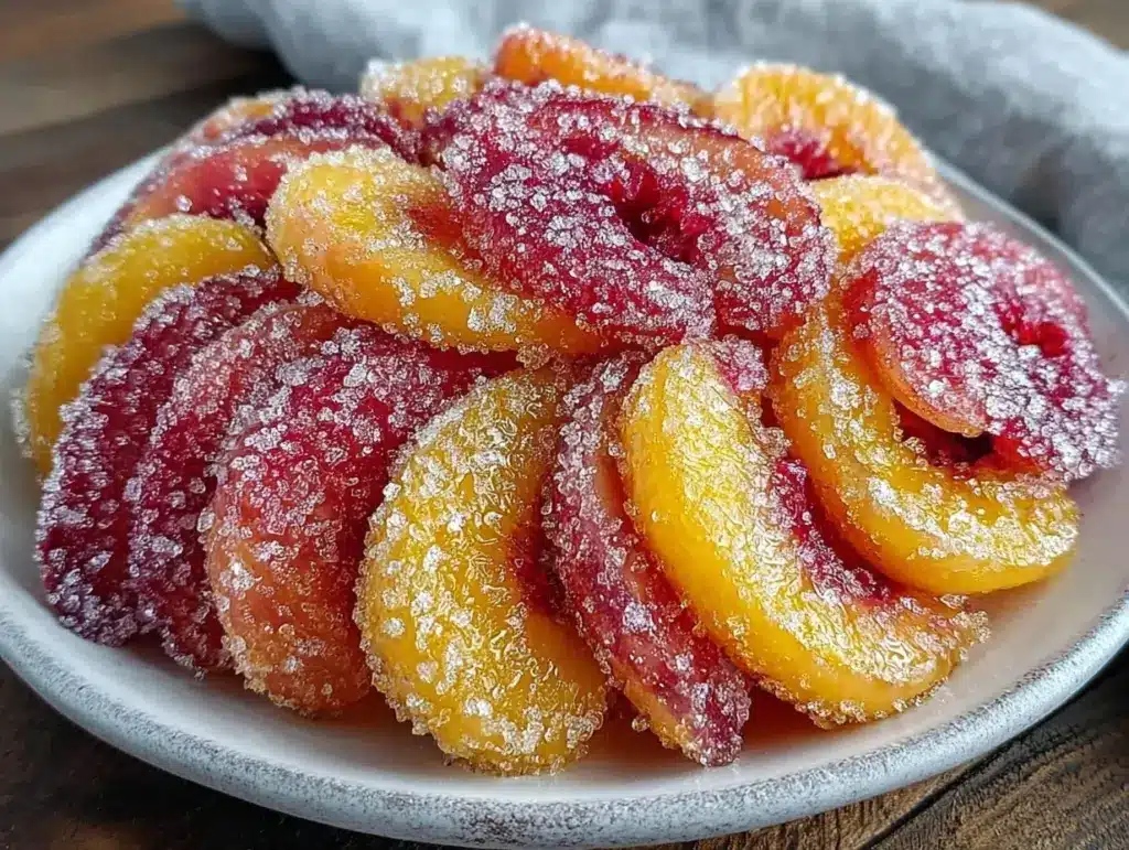 flash-frozen peach slices - featured image