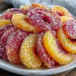 flash-frozen peach slices - featured image
