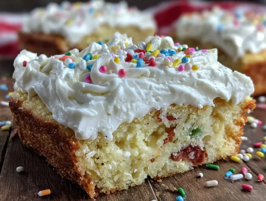 Flavorful Confetti Funfetti Sheet Cake - featured image