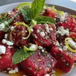 fresh feta watermelon salad - featured image