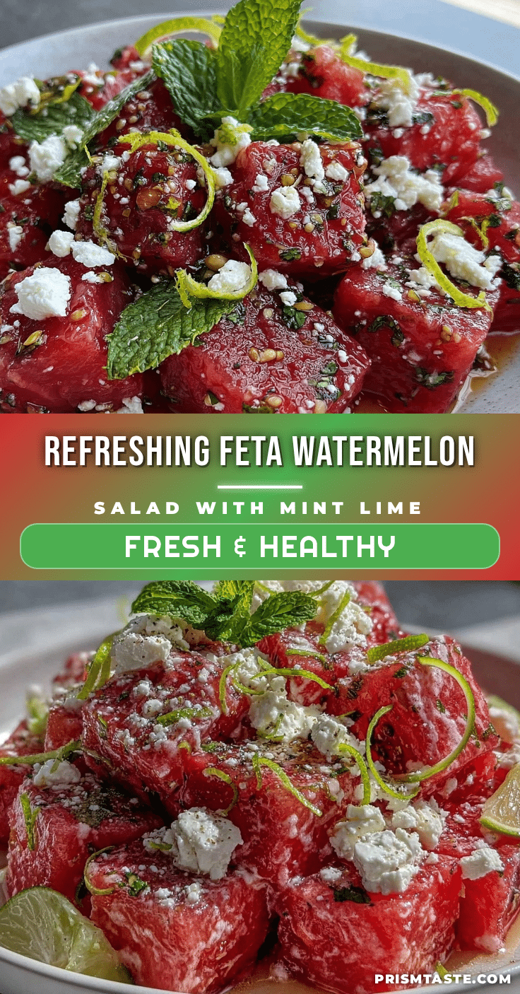 fresh feta watermelon salad recipe