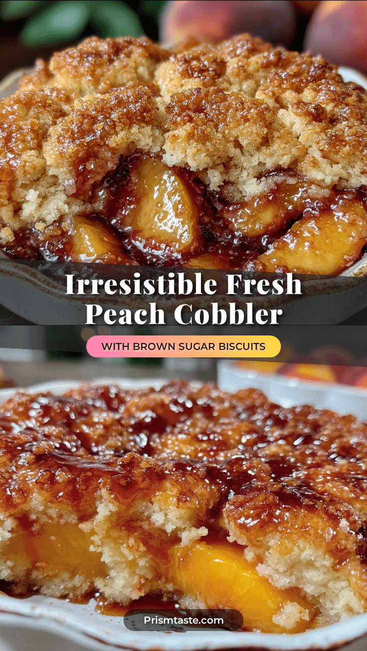 fresh peach cobbler recipe