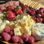 fresh red white blue charcuterie board - featured image