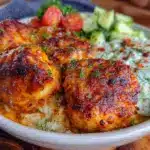 Greek chicken bowl - featured image