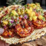 grilled shrimp tacos - featured image