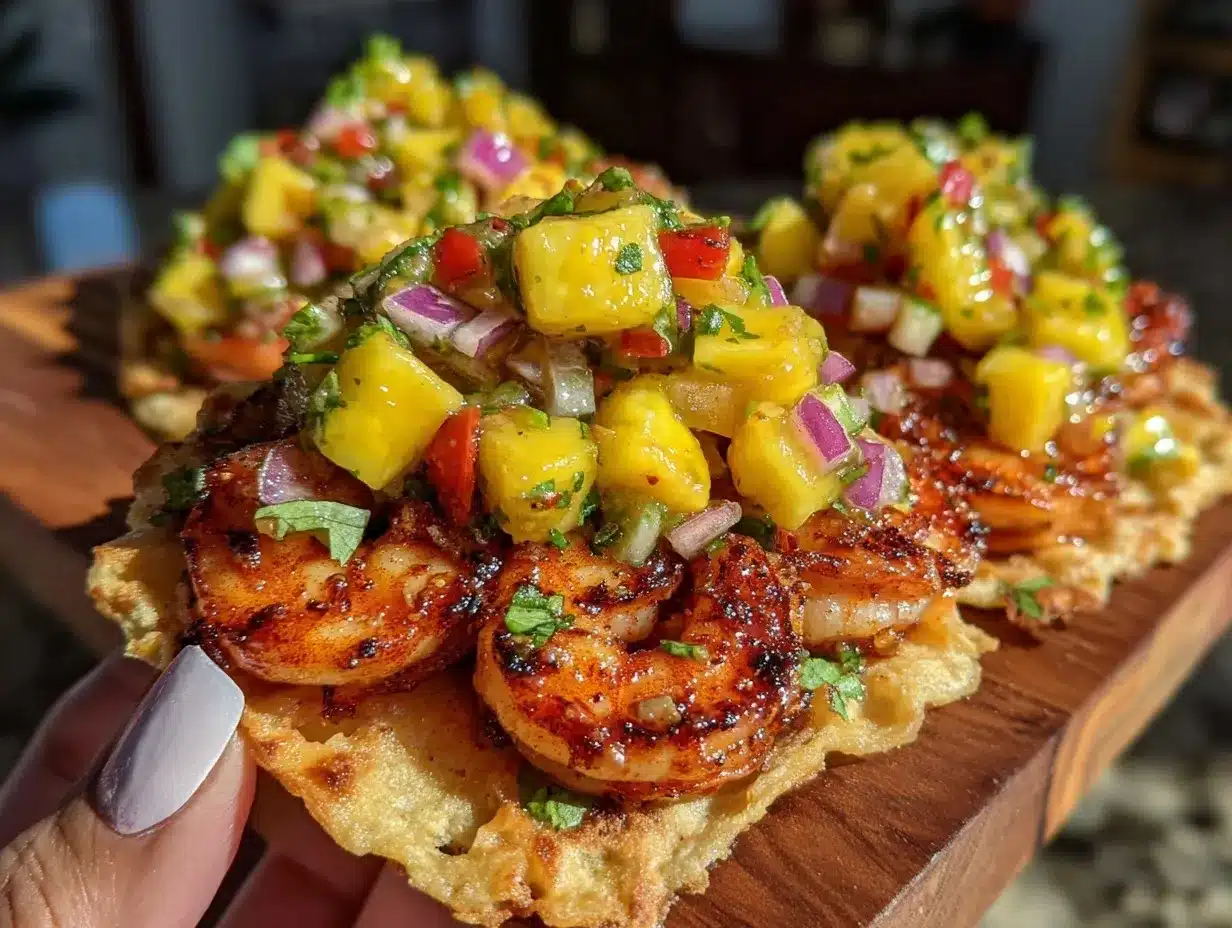 grilled shrimp tacos preparation steps