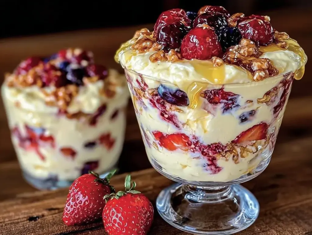 Healthy High-Protein Greek Yogurt Parfait - featured image