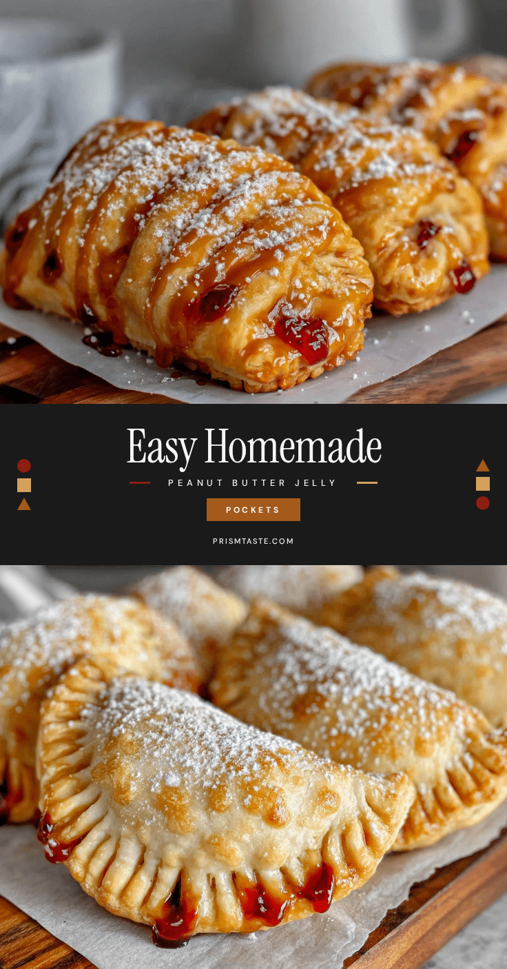 homemade uncrustables peanut butter and jelly pockets recipe