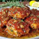 honey garlic boneless chicken thighs - featured image