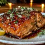 honey garlic glazed salmon - featured image