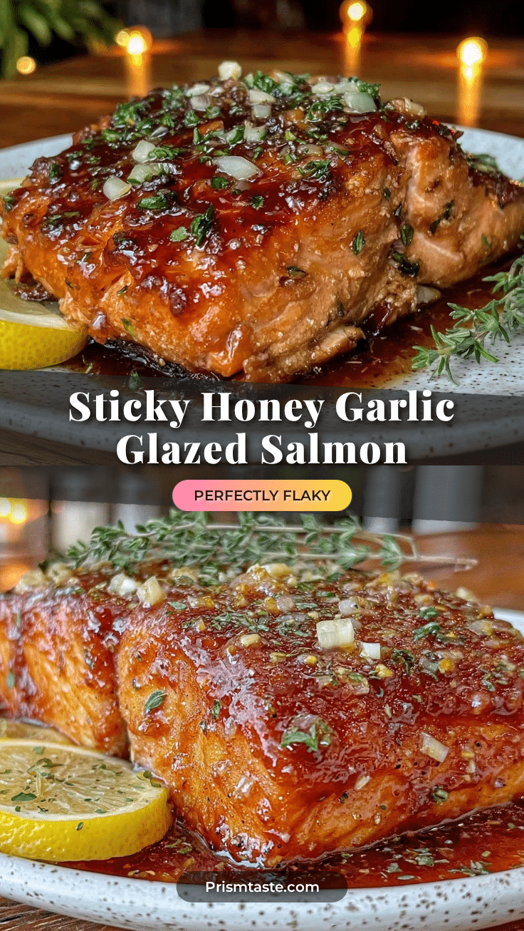 honey garlic glazed salmon recipe