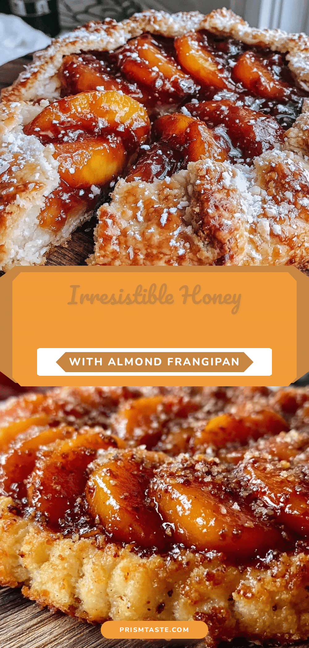 honey glazed apricot galette recipe
