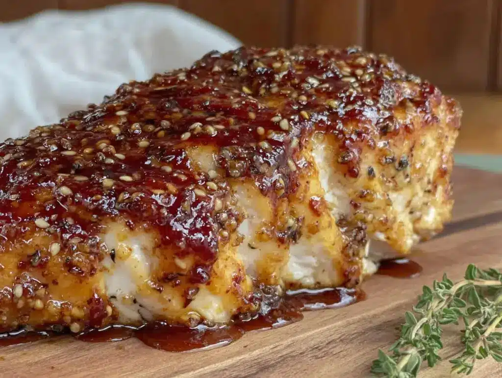 honey mustard glazed chicken breast - featured image