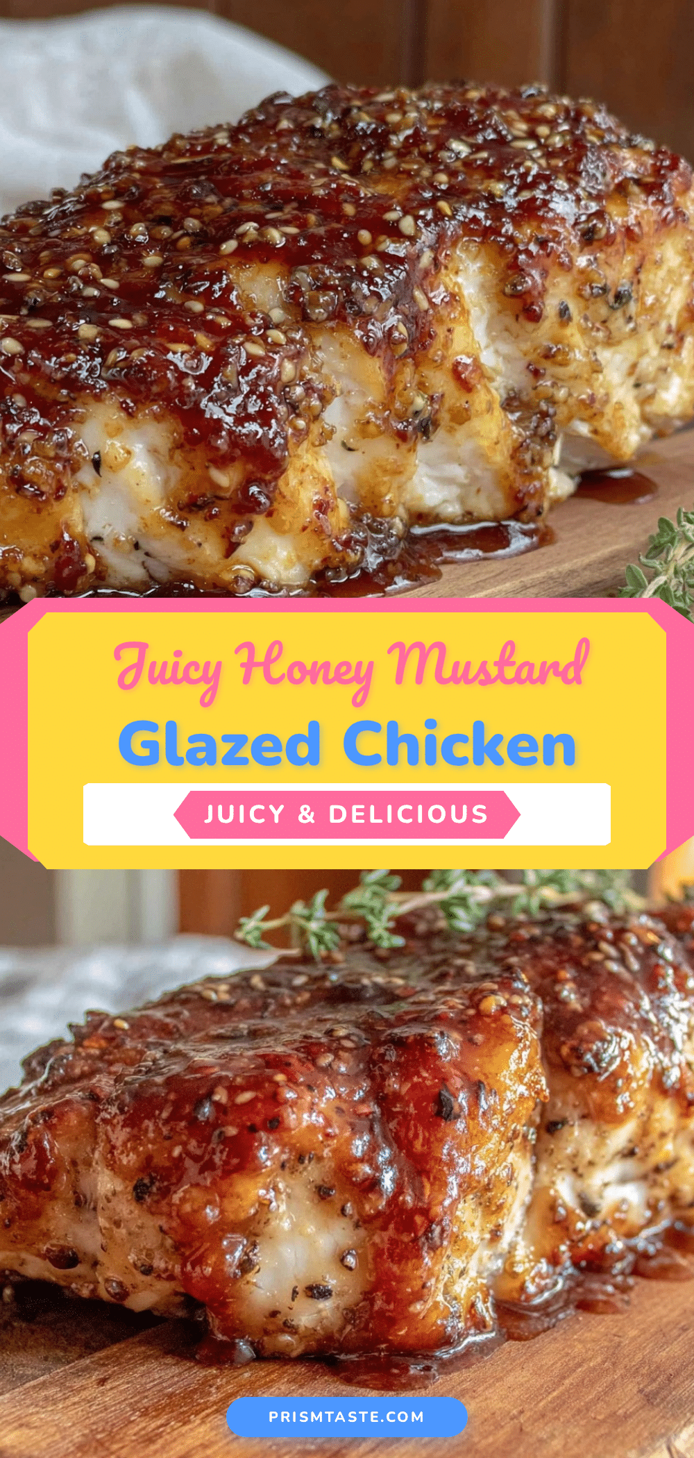 honey mustard glazed chicken breast recipe