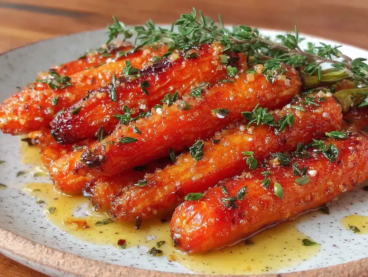 honey roasted carrots preparation steps